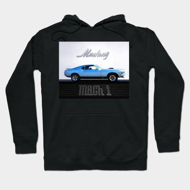 Mach 1 Mustang Hoodie by Burtney